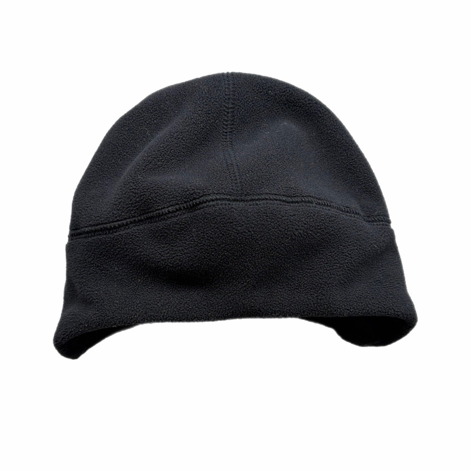 REI Polartec Fleece Beanie Black Skull Cap Winter Hat Mens W
