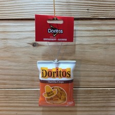 Doritos Taco Flavor Tortilla Chips Hanging Christmas Ornament 4 Inch Frito Lay