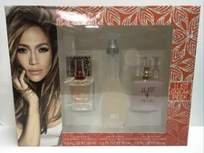 JENNIFER LOPEZ 3 PC SET NIB LOVE, GLOW & JUST 1.0 FL OZ EACH