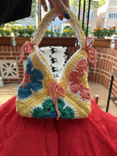 Multicolor Colorblock Top Handle Drawstring H...