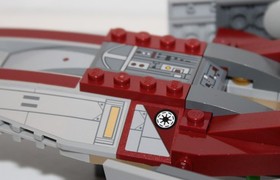 2014 Star Wars Lego set #75039 V-Wing Starfighter 100% complete!