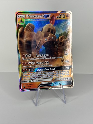 Pokémon TCG Palossand GX Sun & Moon: Celestial Storm 82/168 Holo Ultra Rare