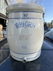 Antique Red Wing 10 Gallon Water Cooler Stoneware Crock Minnesota