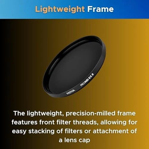 Hoya Pro Nd Ex 52Mm Filter Black Lens Filter For Photographers And Filmmakers - Image 3 of 4