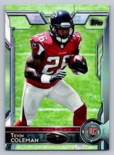 Tevin Coleman Falcons 2015 Topps RC #490