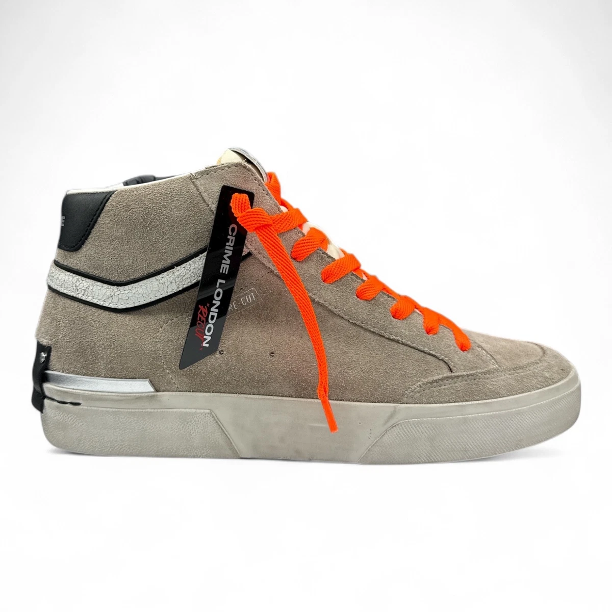Crime London SK8 Deluxe Caramel Green Men's Sneakers