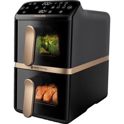 Philips NA462/70 Airfryer 4000 Series Stacked Dual Basket Heißluftfritteuse