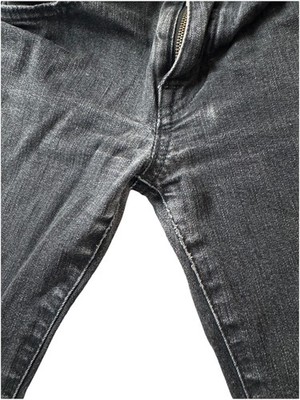 Saint Laurent Paris Jeans 26 Japan DO1 W/SK-LW Black Low Rise