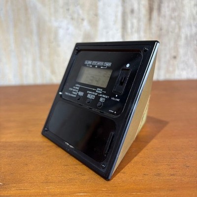 SEIKO Pyramid Talk Vintage Retro Pyramid Power Talking Alarm Clock