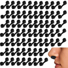 100 Pieces Nose Plug Filter Disposable Nose Filter Sponge for Women Men Sunless