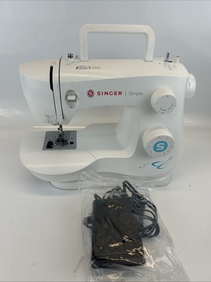 Singer Simple 3337 Sewing Machine w/ Foot Pedal   Tested & Working