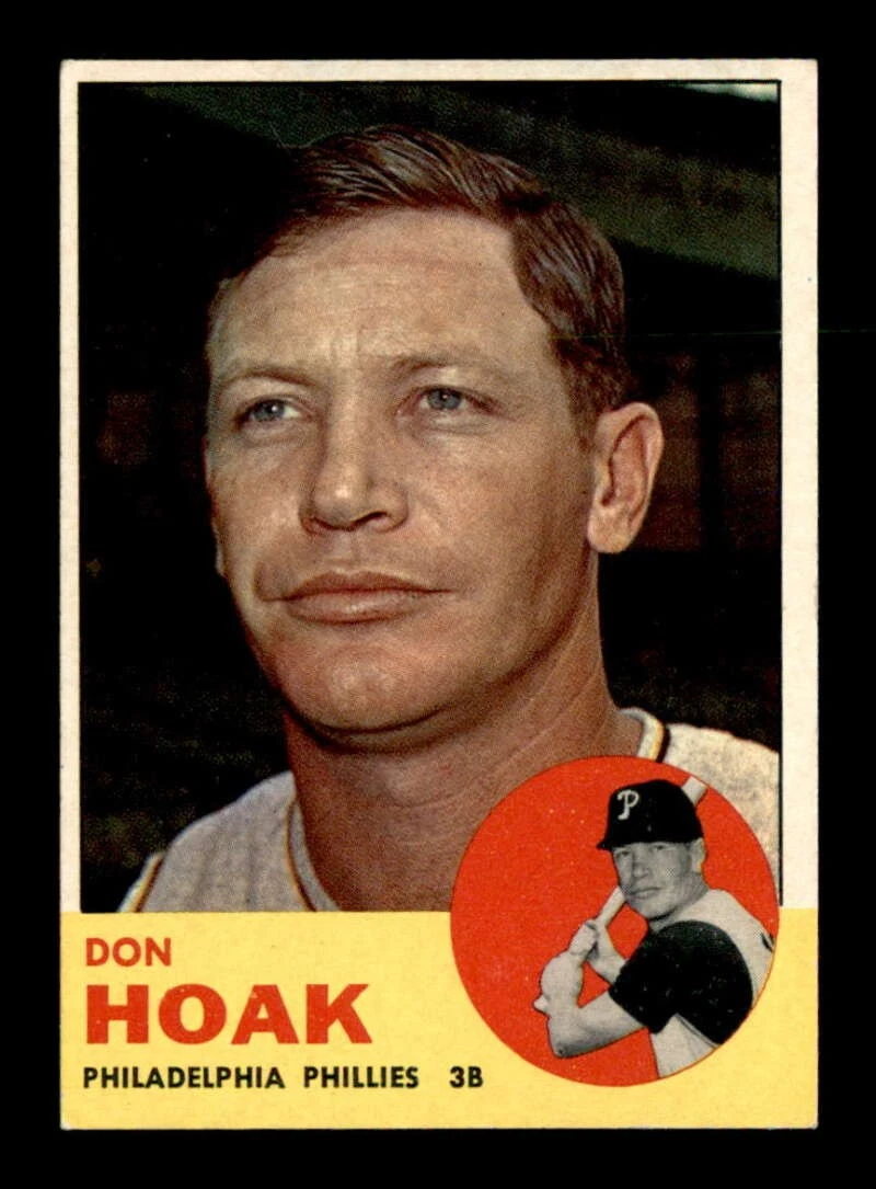 1963 Topps #305 Don Hoak   EX/EX+ X3432671