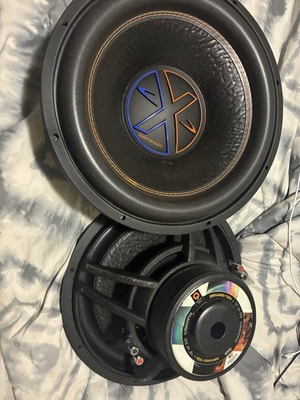 #ad Quantum Audio QWX4000 15D4 15in Dual Voice Coil Non Enclosed 4000watt RMS $289.99