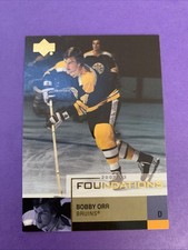 2002-03 Upper Deck Foundations - Bobby Orr #4 Boston Bruins