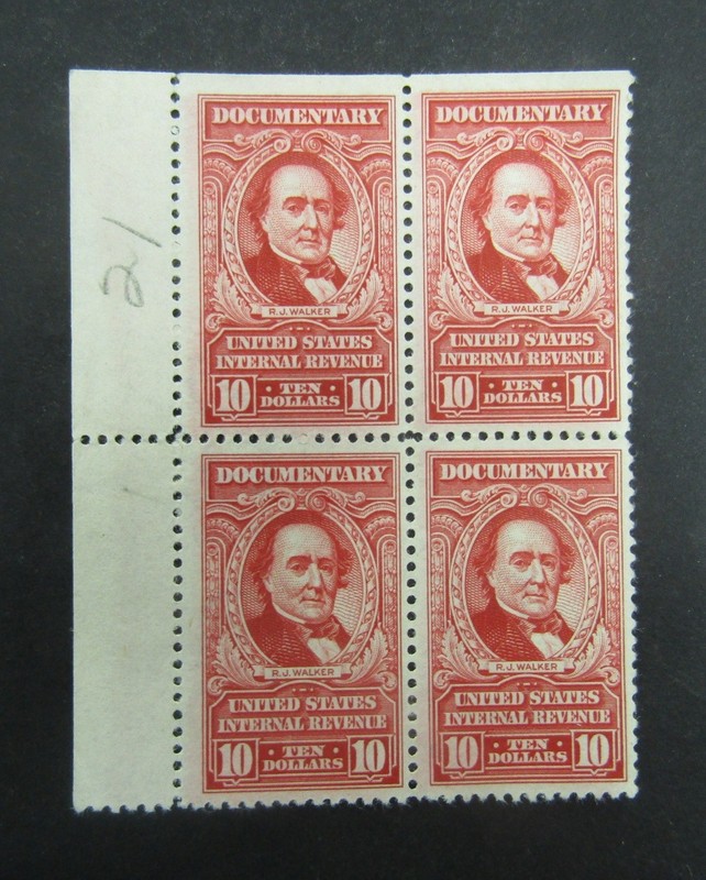 nystamps US Revenue Block Stamp # R677 Mint OG NH             L24x3474