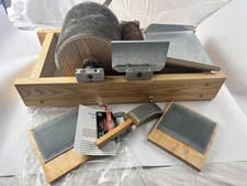 Strauch Fiber Equipment Drum Carder Wool Fiber Prep Tool With Extras USA Made