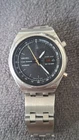 Vintage Men's Seiko 38mm Time Sonar Automatic Day-Date Watch  7015-6010