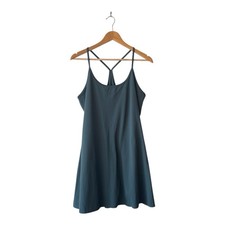 Quince Green Ultra Soft Active Workout Dress Large