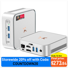 Huidun H80 Mini PC Win 11Pro AMD Ryzen 5 3500U 16GB DDR4 512GB SSD MINI Computer