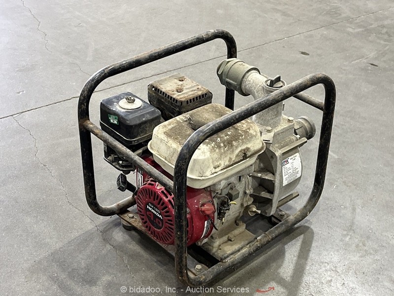 North Star 109160 Portable Refuse Water Discharge Trash Pump Honda GX120 bidadoo
