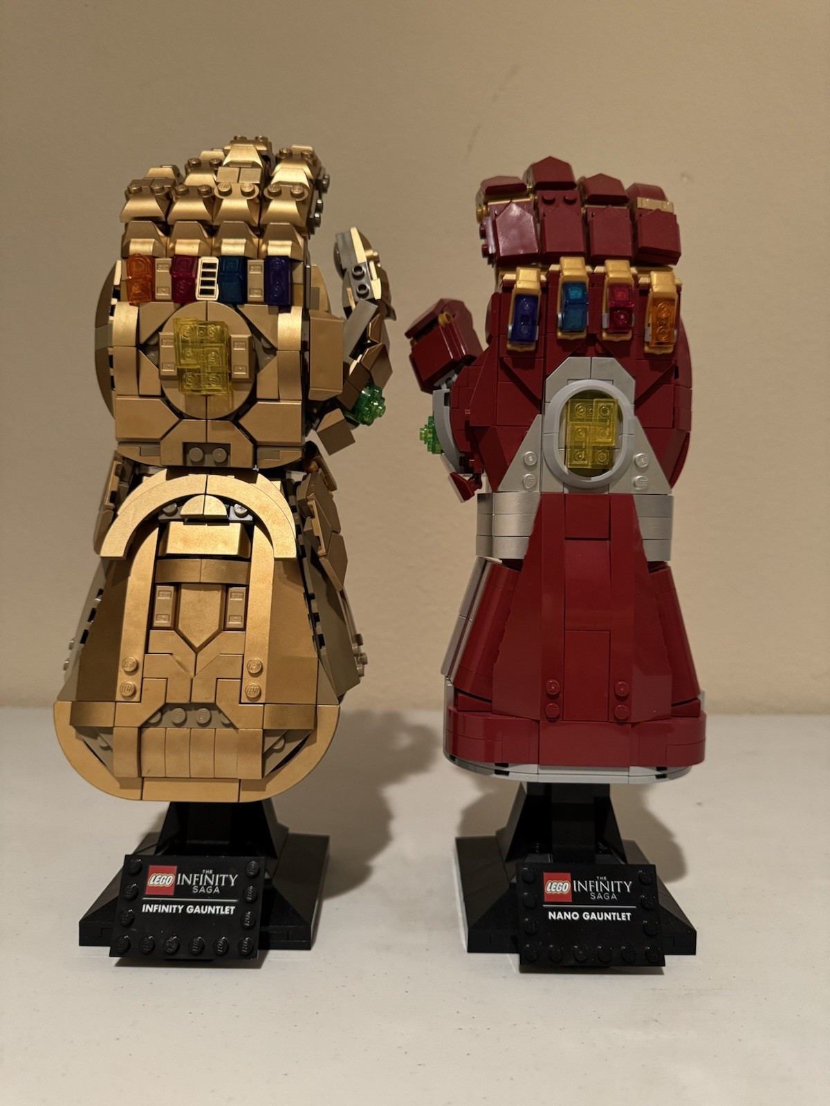 LEGO Marvel Infinity Gauntlet (76191) & Nano Gauntlet (76223) Bundle