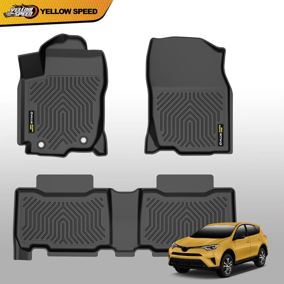 Alfombrillas TPE nuevas aptas para Toyota RAV4 2013 2016 2017 2018 todo tipo de clima Foto 2 de 4
