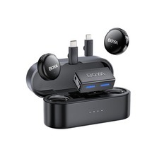 BOYALINK 3 Wireless Microphone for iPhone16/Android Phone/Camera,30H Battery ...