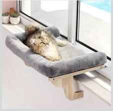 Best Zakkart Cat Perch for Window Sill with Bolster - Orthopedic Hammock Design