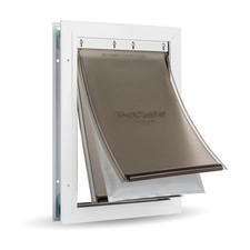 Petsafe Large Dog Door Extreme Weather 3 Flap Aluminum Energy Efficient 100Lb