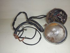 Fanale Faro Anteriore Cablaggio Impianto Elettrico Bianchi Mendola 125 Anni 60