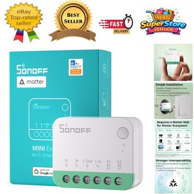 Wi-Fi Enabled Matter Smart Switch - Sprachsteuerung für mühelose Automatisierung