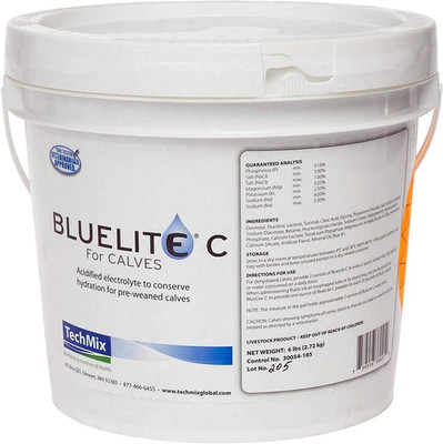 Bluelite C Electrolytes & Multiple Sources of Energy, for Calves 6 Lb