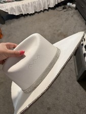 Rhinestone Cowboy Hat Women, Cowgirl Hat, White