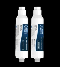 Lot Of 3 AQUACREST Inline RV Water Filter NEW Safer Drinking Cleaner Car Washing