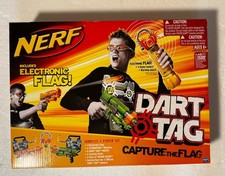 Nerf Dart Tag Capture the Flag Complete 2 Player Set Brand New FACTORY SEALED
