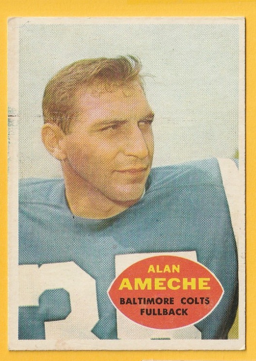 1960  TOPPS   ALAN AMECHE  #2   EXMT  COLTS
