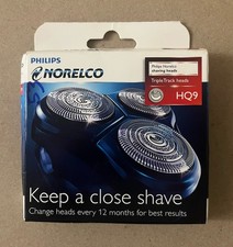 genuine OEM Philips Norelco HQ9 replacement heads / 2013 packaging
