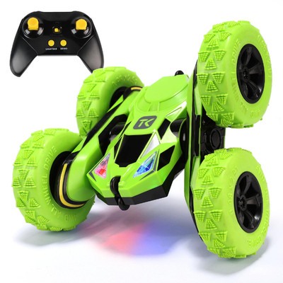 Threeking Rc Stunt Cars Remote Control Car Double-Sided Driving 360-Degree