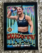 2025 P4P MMA RHAPSODY LOOPY GODINEZ CUSTOM CARD 1/1 UFC ACEO