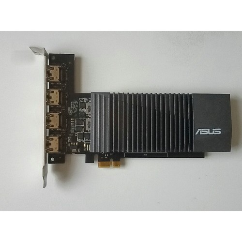 ASUS NVIDIA GeForce GT 710 GDDR5 4xHDMI 2GB Graphics Card GPU - Picture 2 of 4