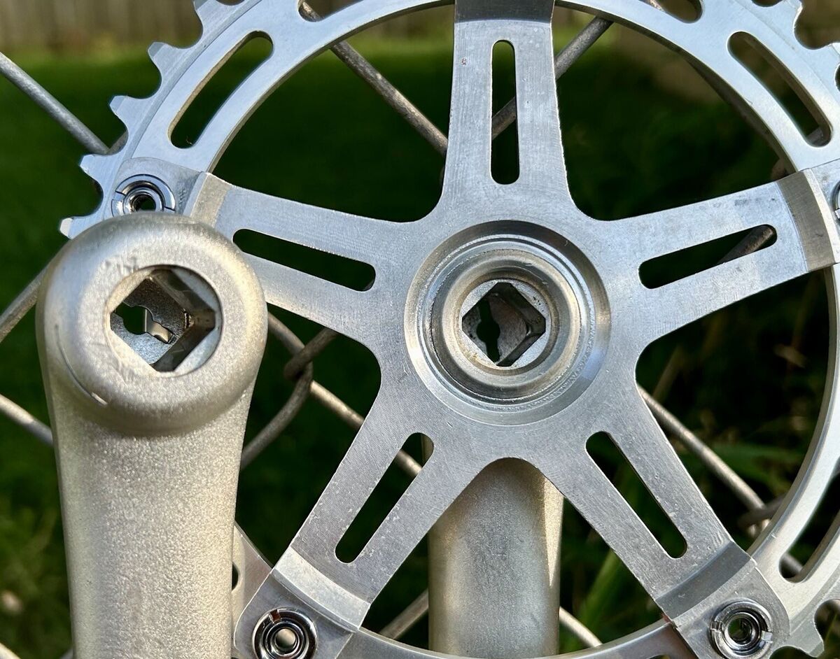 Sugino Aero Maxy Crankset 170 Vintage Old School BMX Cranks Sugino Aero Maxy Crankset 170 Vintage Old School BMX Cranks