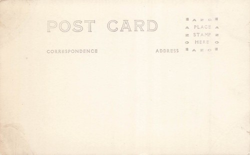 Cartolina LP19 Pitchfork Falls White Pass & Yukon treno ferroviario Alaska RPPC - Foto 2 di 2