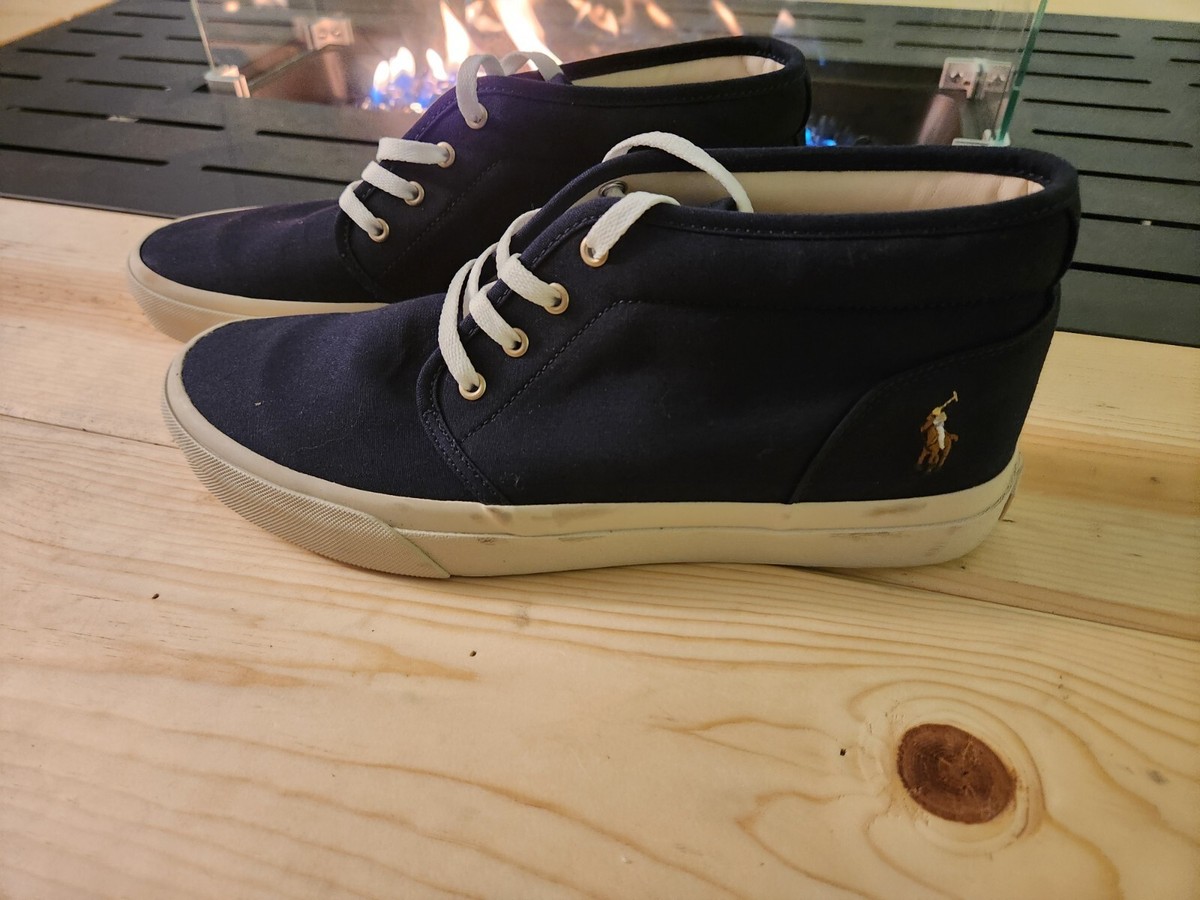 Men's Polo Ralph Lauren Navy Keaton Suede Chukka Boot