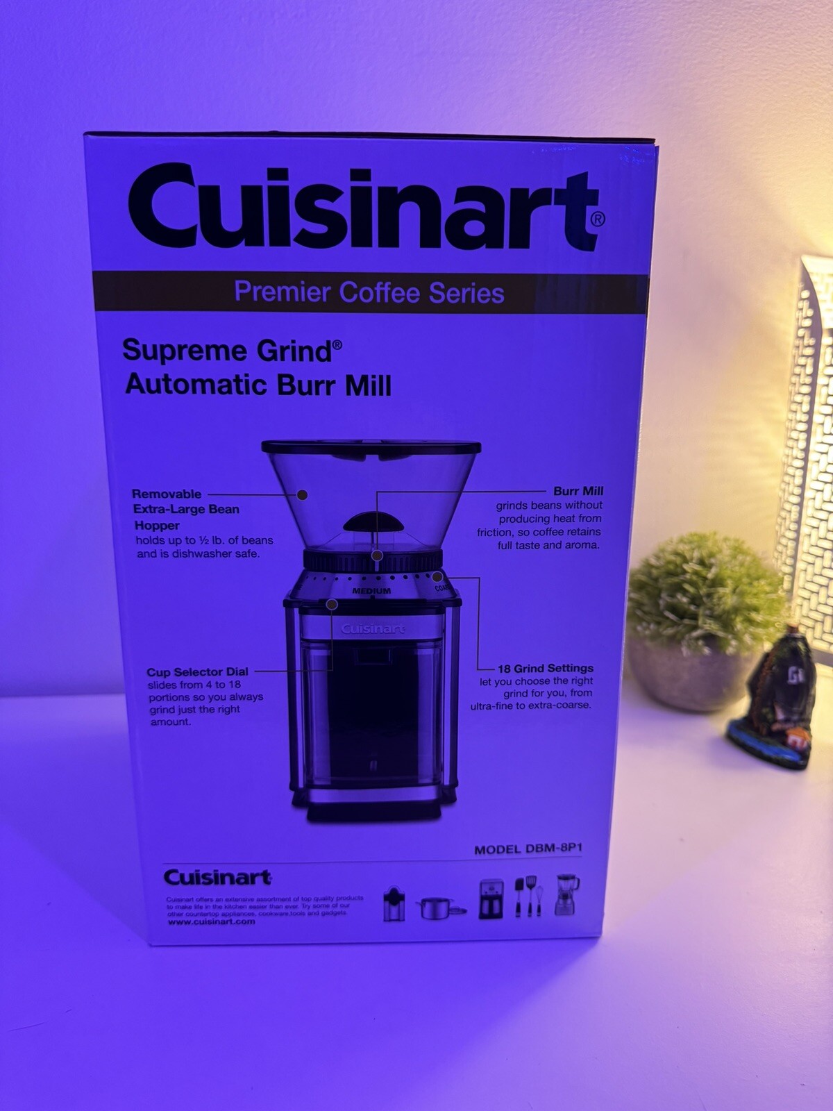Cuisinart DBM8 Supreme Grind Automatic Burr Mill Coffee Grinder
