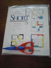 Creative Memories Scrapbook Solid Colored Shapes + Scissors