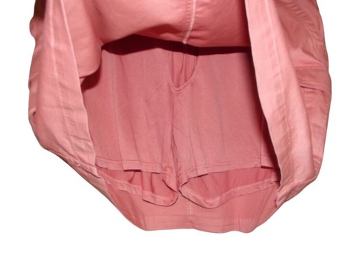 Lee Skort Mujer 20 Coral Rosa Ultra Suave Cintura Carga Interior Pantalones Cortos tiro Medio - Imagen 3 de 17