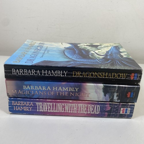 3 Lot Barbara Hambly- Travelling with the Dead, Magicians of the Night, +1 - Picture 9 of 11
