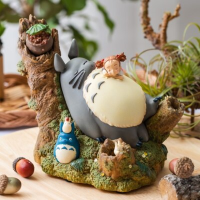 #ad Studio Ghibli My Neighbor Totoro Porcelain Music Box Totoro and Mei Japan $110.50