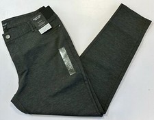 SIMPLY VERA Wang Skinny Pants Size XXL Gray ponte mid rise NEW (nn8)