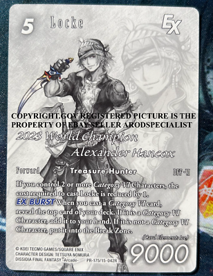 ファイナルファンタジーTCG FFTCG Clan Gully PR-085 FFTCG Clan Gully PR-085 Final-Fantasy-Opus-TCG-Promo-